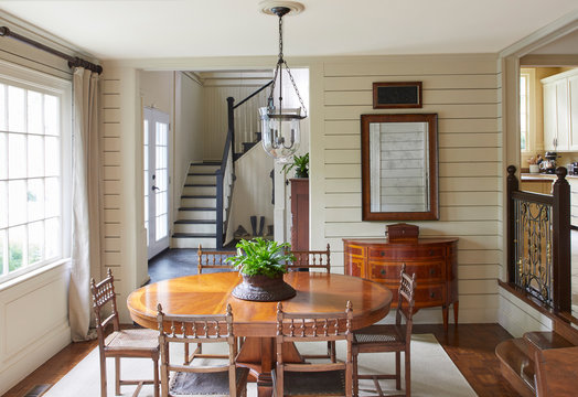 Interior view of dining room