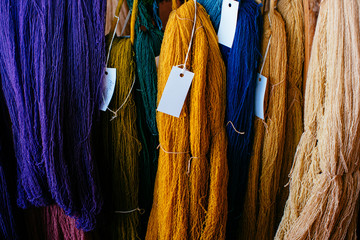 Colorful weaving threads for sale