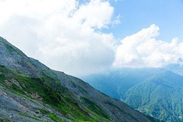 自然　登山　旅行 白馬大池