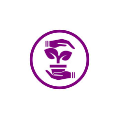 insurance,business protection,crops insurance, life and family insurance purple color icon