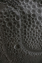 Water drops macro in plastic bottle fifty megapixels prints