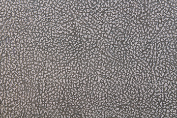 Leatherette. Old brown faux leather. Close-up. Background. Texture.