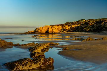 Good Morning!! Crystal Cove State Park. Lovely walk with gorgeous light, clouds, rocks formations, and ocean view