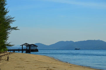 Seaview at Ra island,Phangnga Province, Thailand