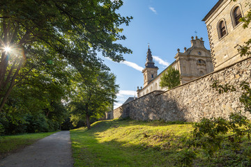 Klasztor i Bazylika, Swięty Krzyż, góry świętokrzyskie  (Holy Cross Monastery))