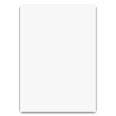 White realistic blank paper page