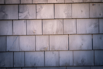 Cedar Shingles On Old Maine Home