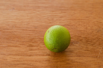 Single Melicoccus Bijugatus On Board Surface
