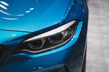 Headlight car Projector/LED of a modern luxury technology
