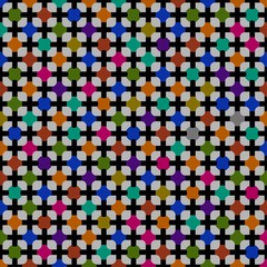 The Amazing of Dark Color Design Pattern Wallpaper