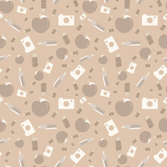 Vector illustration of math symbols.