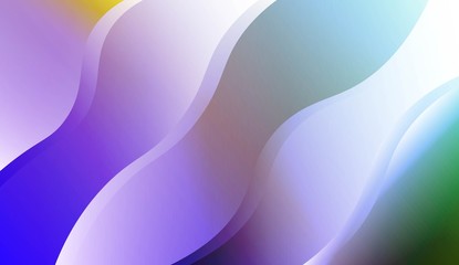 Template Modern Background With Curves Lines. For Elegant Pattern Cover Book. Vector Illustration with Color Gradient.