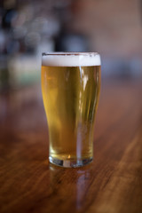 beer on bar