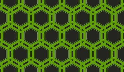 Abstract green light background.Vector seamless pattern