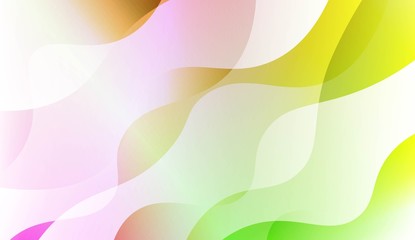 Wavy Background. For Flyer, Brochure, Booklet And Websites Design Vector Illustration with Color Gradient.