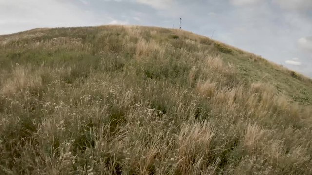 Some chill FPV Drone flying on a Skihill during summer