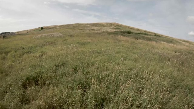 Some chill FPV Drone flying on a Skihill during summer