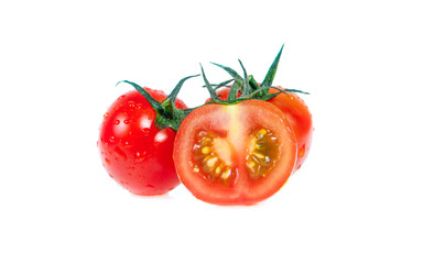 tomato isolated on white