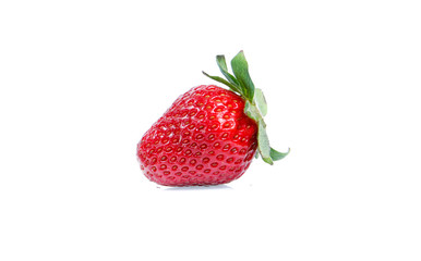 strawberry isolated on white backgruond