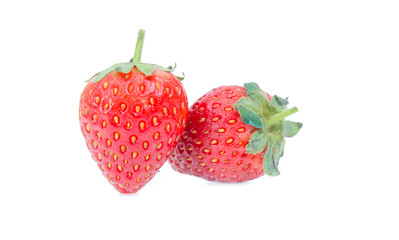 strawberry isolated on white