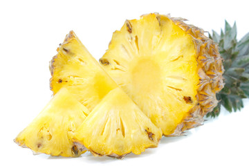 pineapple  isolated on white