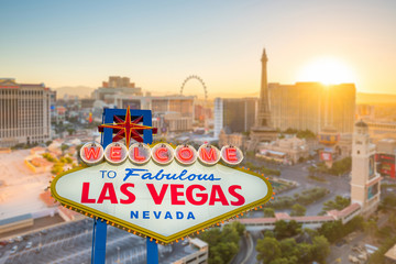 Famous welcome sign in Las Vegas © f11photo