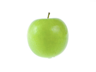 green apple isolated