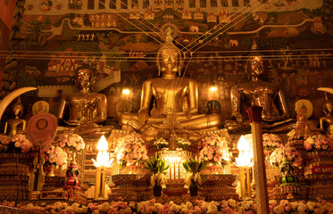 Big Buddha statue in at Ayutthaya province Thailand.