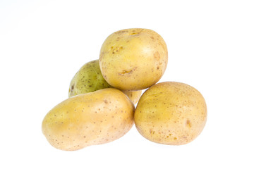 potato isolated on white background