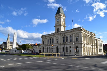 City view of Oamaru in New Zealand