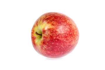 red apple isolated on white
