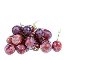 red grape isolated