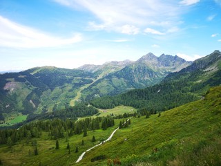 Fototapeta na wymiar Obersteiermark Landschaft