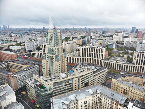 view of the moscow city