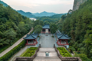Xiandu Scenic Area in Jinyun County, china