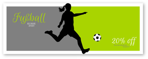 Fussball Kurs Flyer Design Vorlage Fur Den Frauenfussball Kaufen Sie Diese Vektorgrafik Und Finden Sie Ahnliche Vektorgrafiken Auf Adobe Stock Adobe Stock