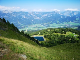 Obraz na płótnie Canvas Alpen Gebirge Ennstal