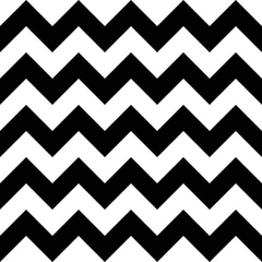 Abstract black white geometric zigzag texture. Vector illustration.