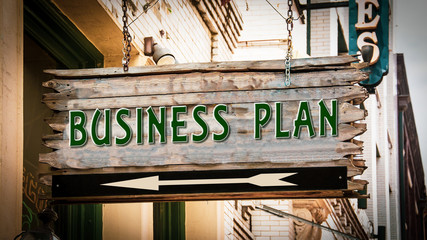 Street Sign to Business Plan