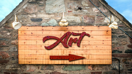 Street Sign to Art