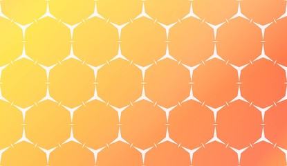 Layout With Curved Line. Abstract Hipster Pattern. Gradient Background. Design For Screen, Presentation, Wallpaper. Holiday Object. Vector Illustration