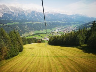 Schipiste im Sommer - Wiese
