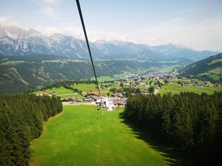 Schipiste im Sommer - Wiese