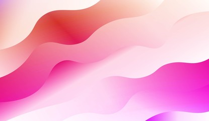 Wave Modern Background. For Your Design Wallpaper, Presentation, Banner, Flyer, Cover Page, Landing Page. Vector Illustration with Color Gradient.