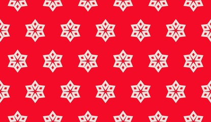 Color design geometric pattern. Seamless vector illustration red color.