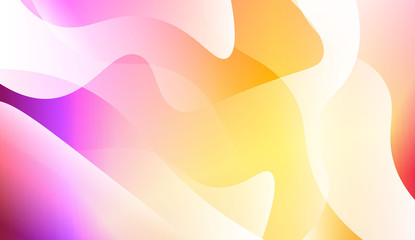 Futuristic Color Design Geometric Wave Shape. For Flyer, Brochure, Booklet And Websites Design Vector Illustration with Color Gradient.