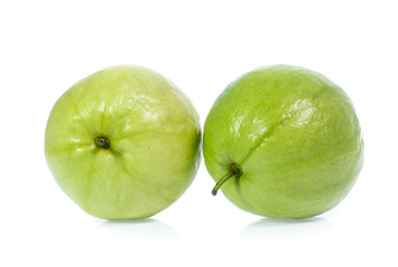 Guava isolated on white background