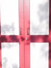 Beautiful doors, European style antique doors in Ayutthaya, Thailand, background doors for text input