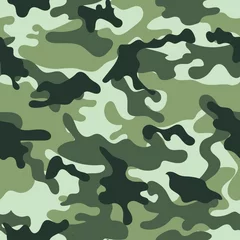 Fotobehang Militair patroon Patroon camouflage achtergrond militair digitaal printen