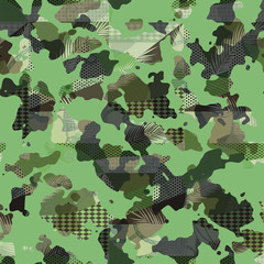 Pattern camouflage background military digital printing © StudioWB